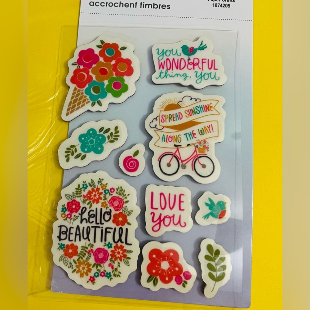 Hello Beautiful 10pc Stamp Set